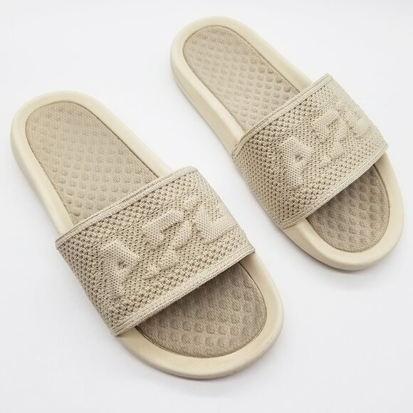 APL Techloom Slides Sandals Slipper Women's Size 6 Parchment Comfort Comfy $130 - Picture 1 of 14